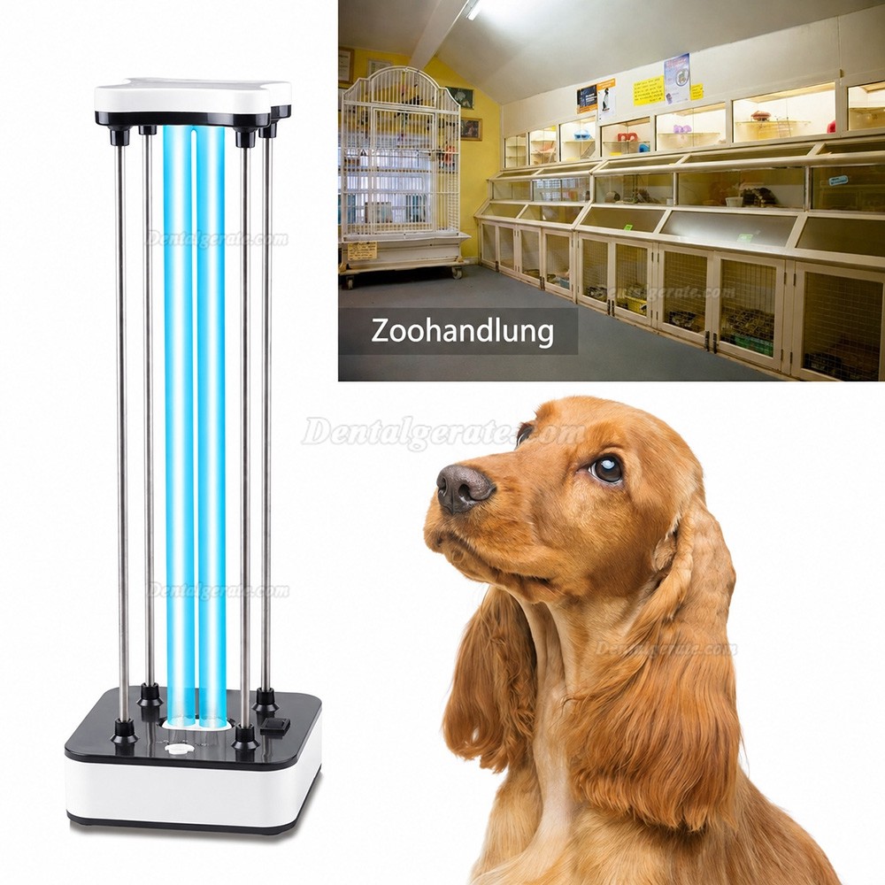 36W UV Bakterizid Quarz Lampe Desinfektion Ozon Sterilisator Timer-Fernbedienung